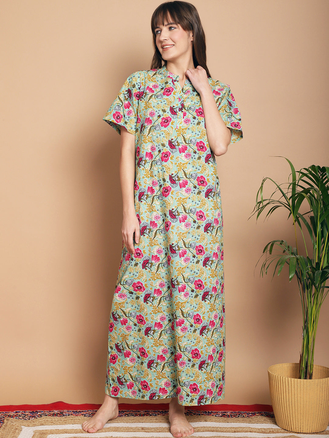 Woven Long Nighty_MJKSS24232A