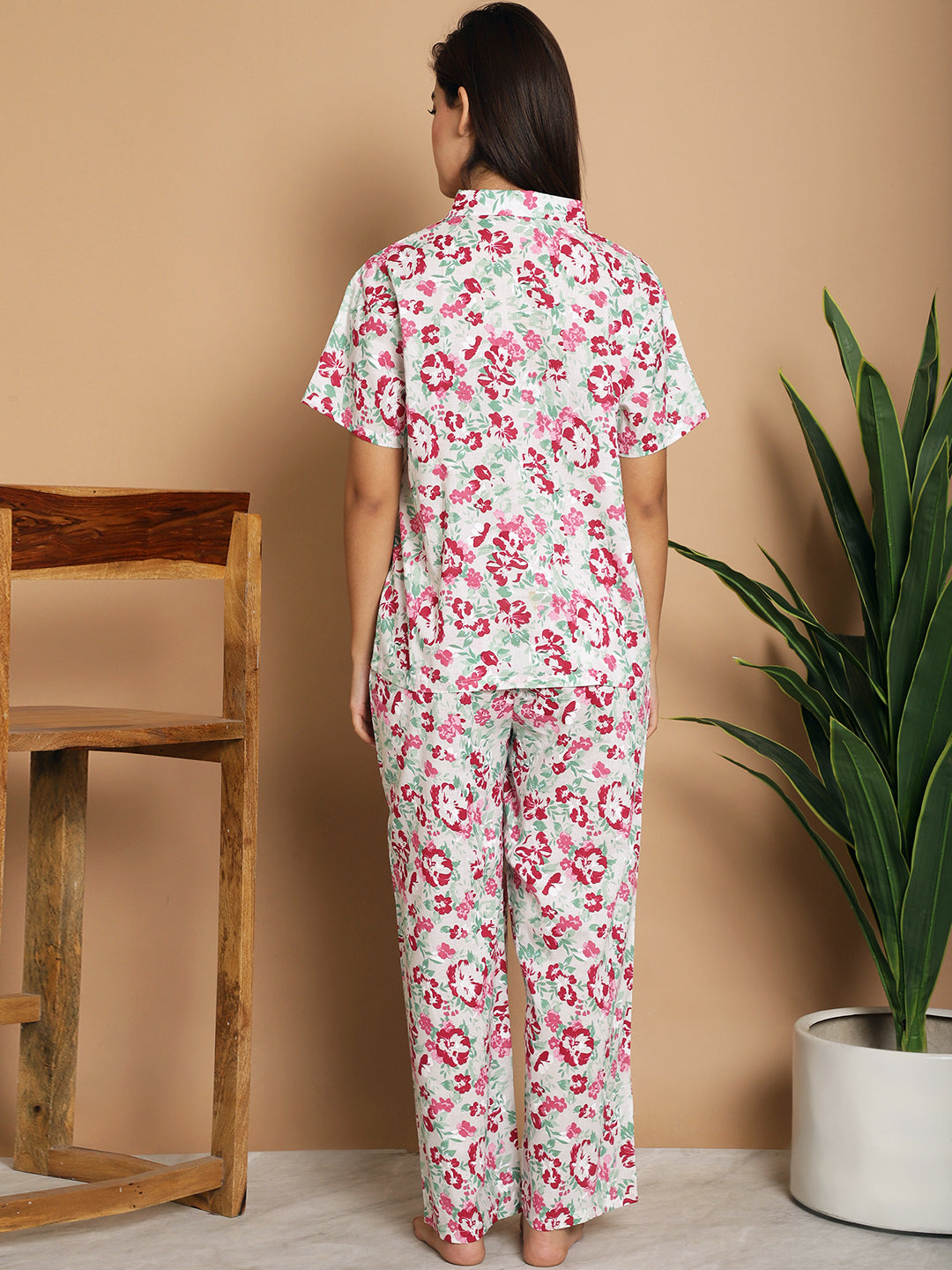 Woven Co-ord Pyjama Sets_MJKSS24159A