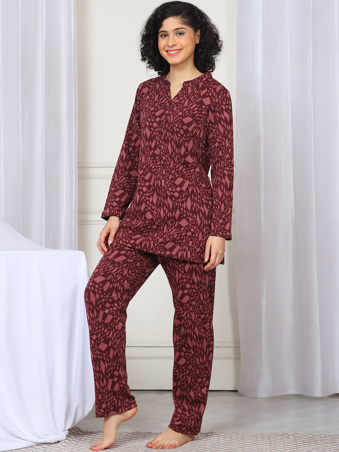 Jacquard Fleece - Winterwear - MJKAW24513B