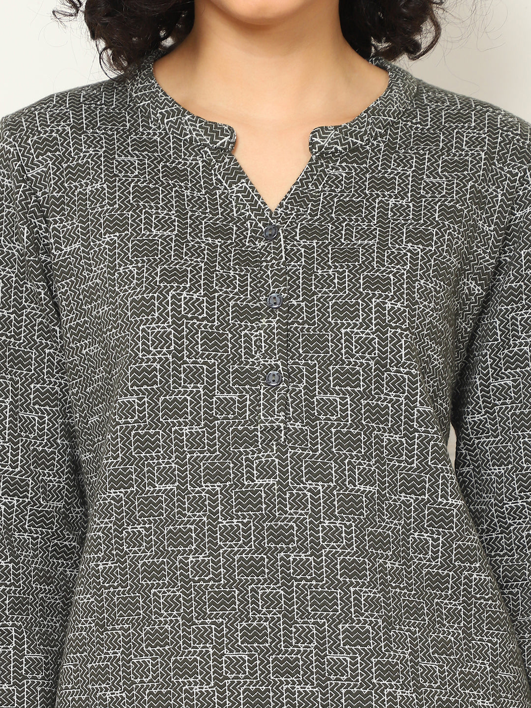 Jacquard Fleece - Winterwear - MJKAW24505A