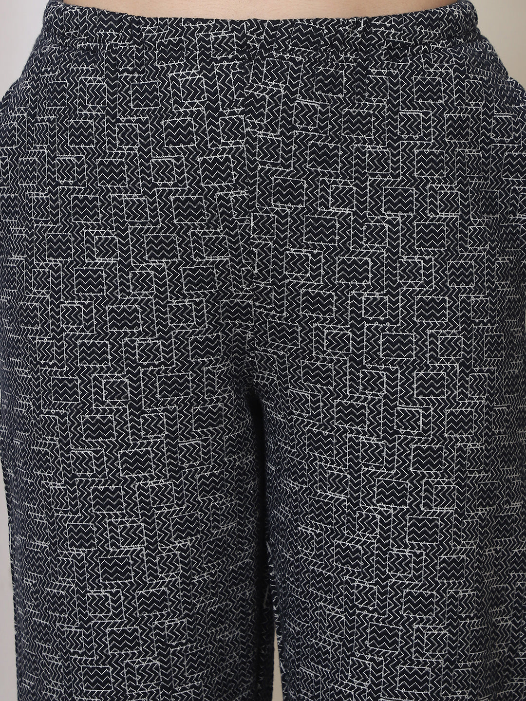 Jacquard Fleece - Winterwear - MJKAW24504B