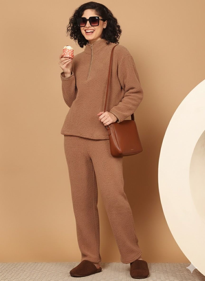 Sherpa Fur - Winterwear - MJKAW24543B