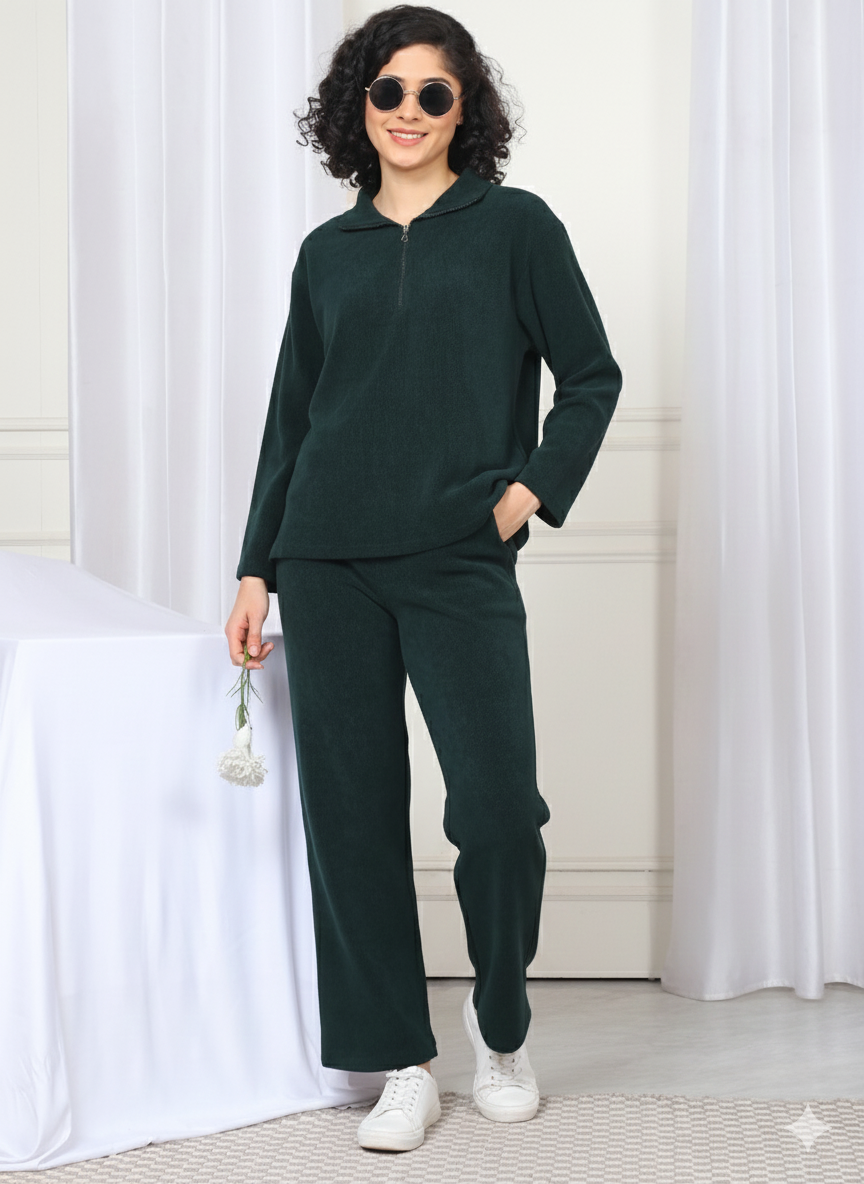 Velvet Waffle - Winterwear - MJKAW24502A